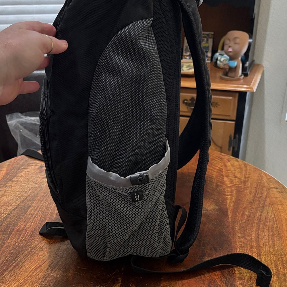 Calvin Klein Charcoal and Black Men's Backpack - Picture 7 of 15